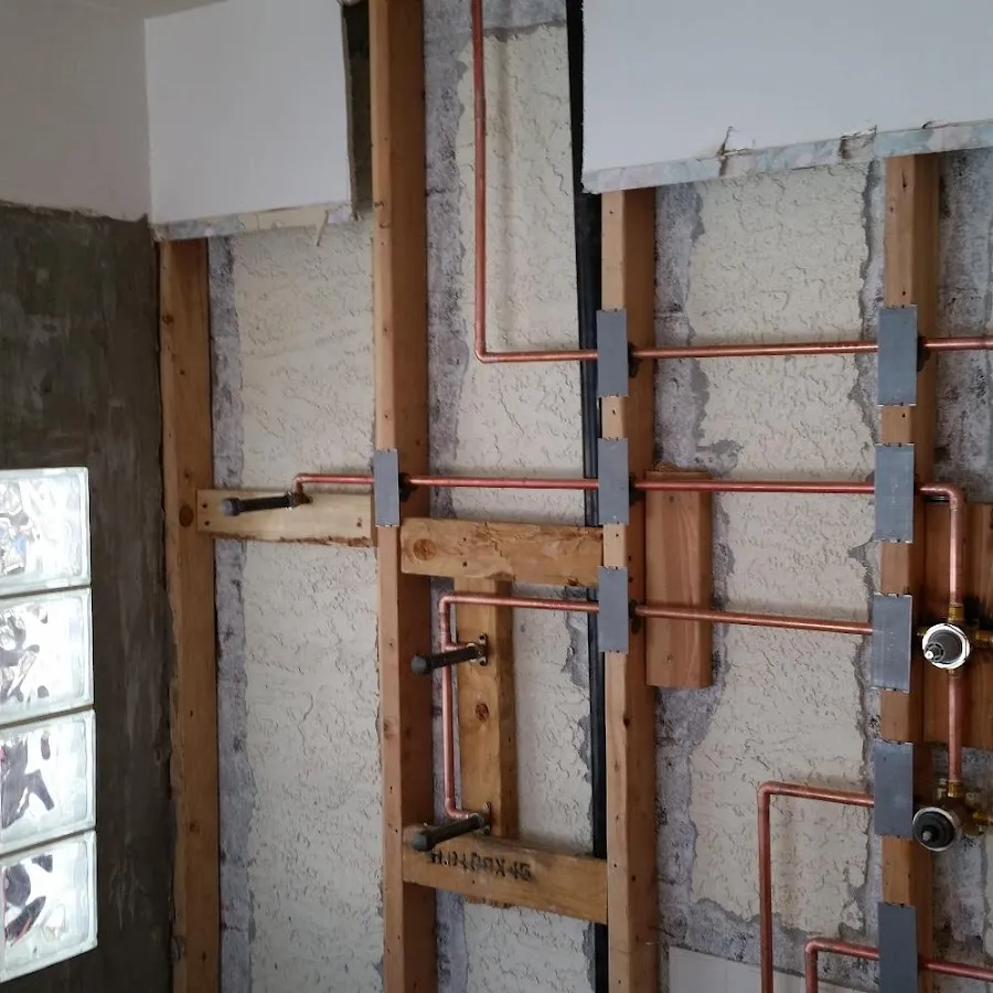 Copper pipe installation for Burst Pipe Repair in Four Corners